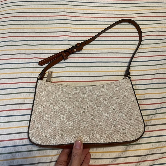 Mango jute and cotton shoulder bag - Picture 2 of 4